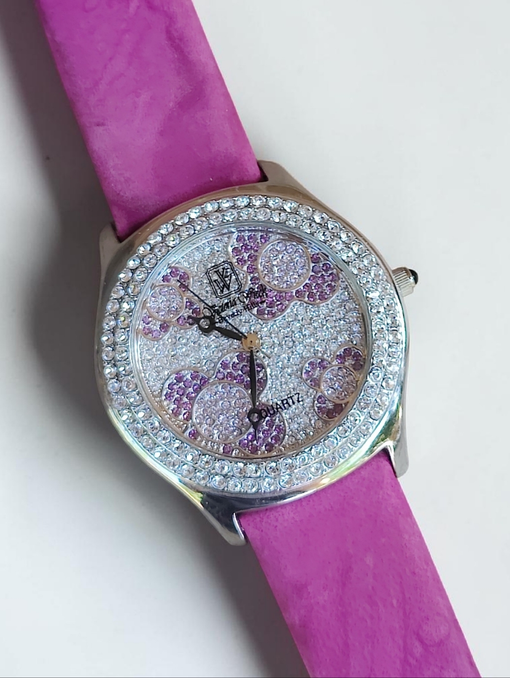 Victoria Wieck Swarovski Crystal Flower Watch 56$